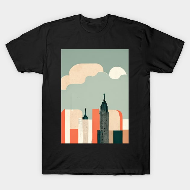 New York City Vibes T-Shirt by deificusArt